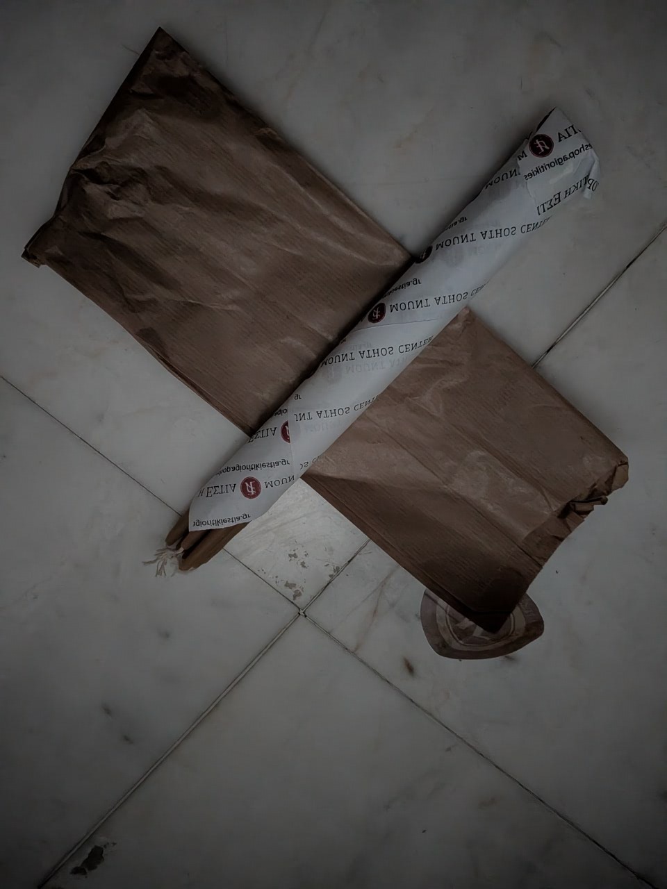 A mysterious package from Mount Athos